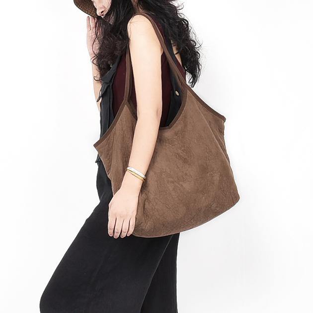 Simple cloth bag handbag retro all-match shoulder bag - bagstylebliss