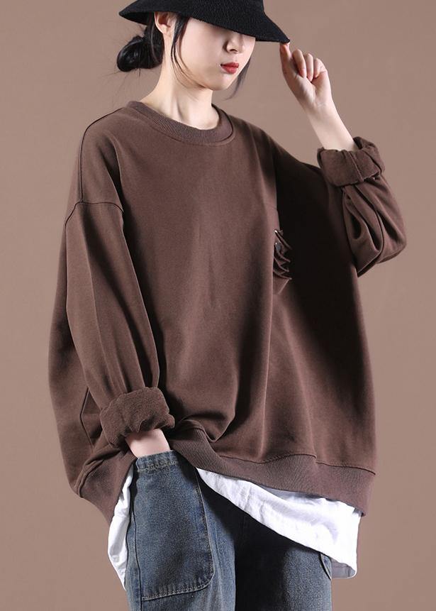 Street Coffee Hole Pullover Streetwear - bagstylebliss