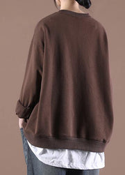 Street Coffee Hole Pullover Streetwear - bagstylebliss