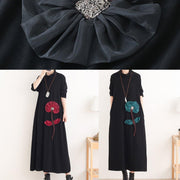 Style high neck dress Fashion Ideas black Lotus Dress - bagstylebliss