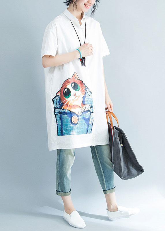 Style prints Cotton clothes Fashion Ideas white Dresses summer - bagstylebliss