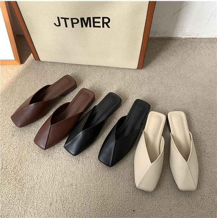 Stylish Chocolate Flat style slippers - bagstylebliss