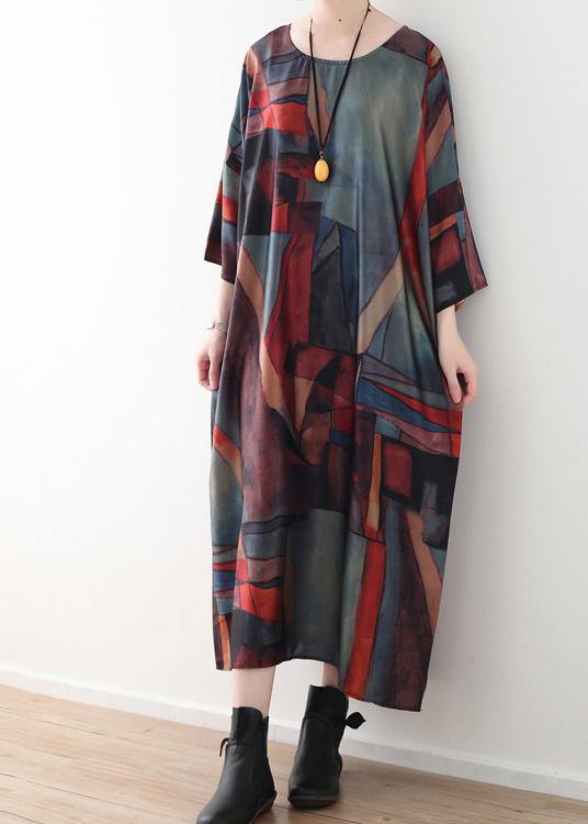 Unique Saitn Red And Green Spring Robe - bagstylebliss