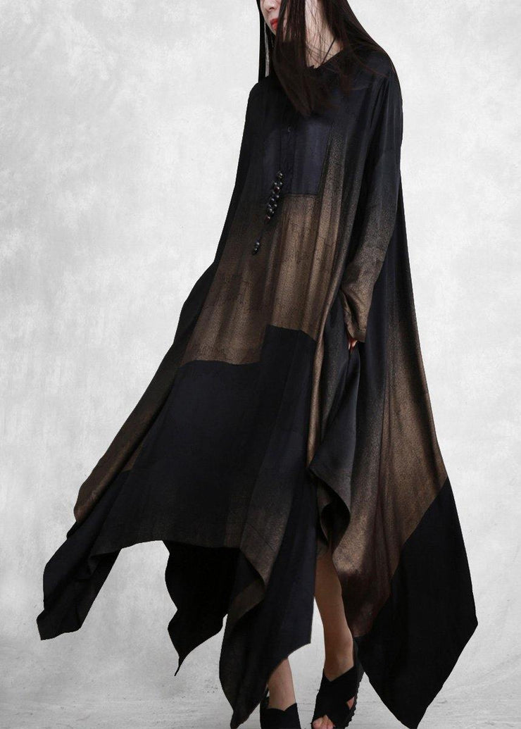 Women Hooded Outfits Black Long Dresses< - bagstylebliss