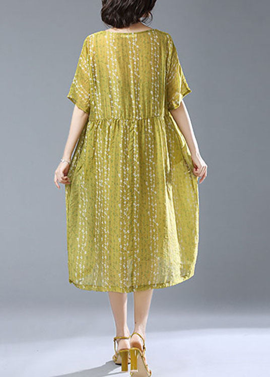 Women Yellow Embroidered Patchwork Linen Tops And Spaghetti StrapTwo Piece Set Summer