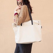 Women new Sweets Literary Pure Color Canvas Shoulder Bag - bagstylebliss