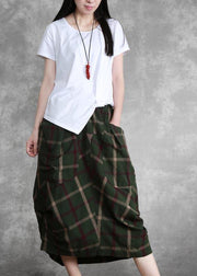 Women's dress English half skirt all match temperament irregular skirt - bagstylebliss
