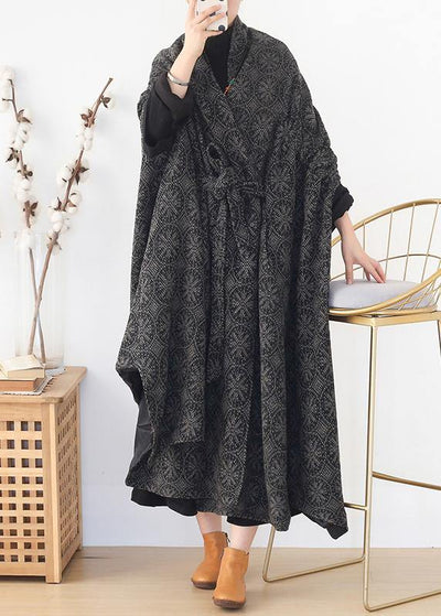 boutique  plus size clothing Jackets & Coats cloak women coats asymmetric wild wool coat - bagstylebliss