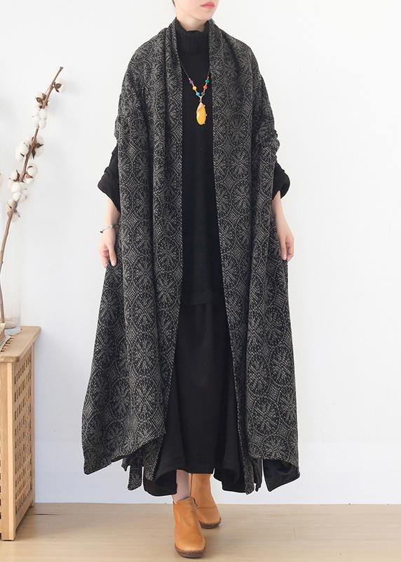 boutique  plus size clothing Jackets & Coats cloak women coats asymmetric wild wool coat - bagstylebliss