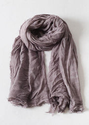 casual cotton linen striped scarves new Cinched big scarf - bagstylebliss