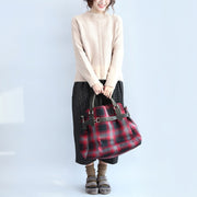 new beige casual cotton cable knit tops oversize side open fashion sweater