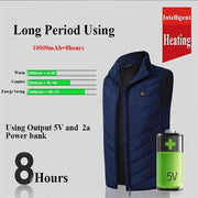 GRAPHENE HEATED VEST JACKET - bagstylebliss