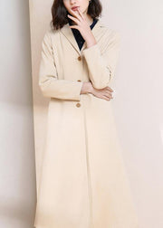 Fine spring coats women blouses nude Plus Size Clothing coat - bagstylebliss