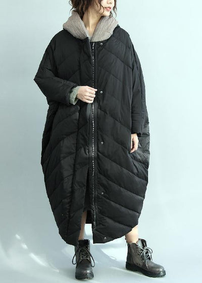 black down coat winter oversize hooded women parka winter New outwear - bagstylebliss