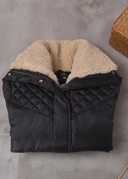 fine trendy plus size winter jacket winter coats black warm zippered women short outwear - bagstylebliss